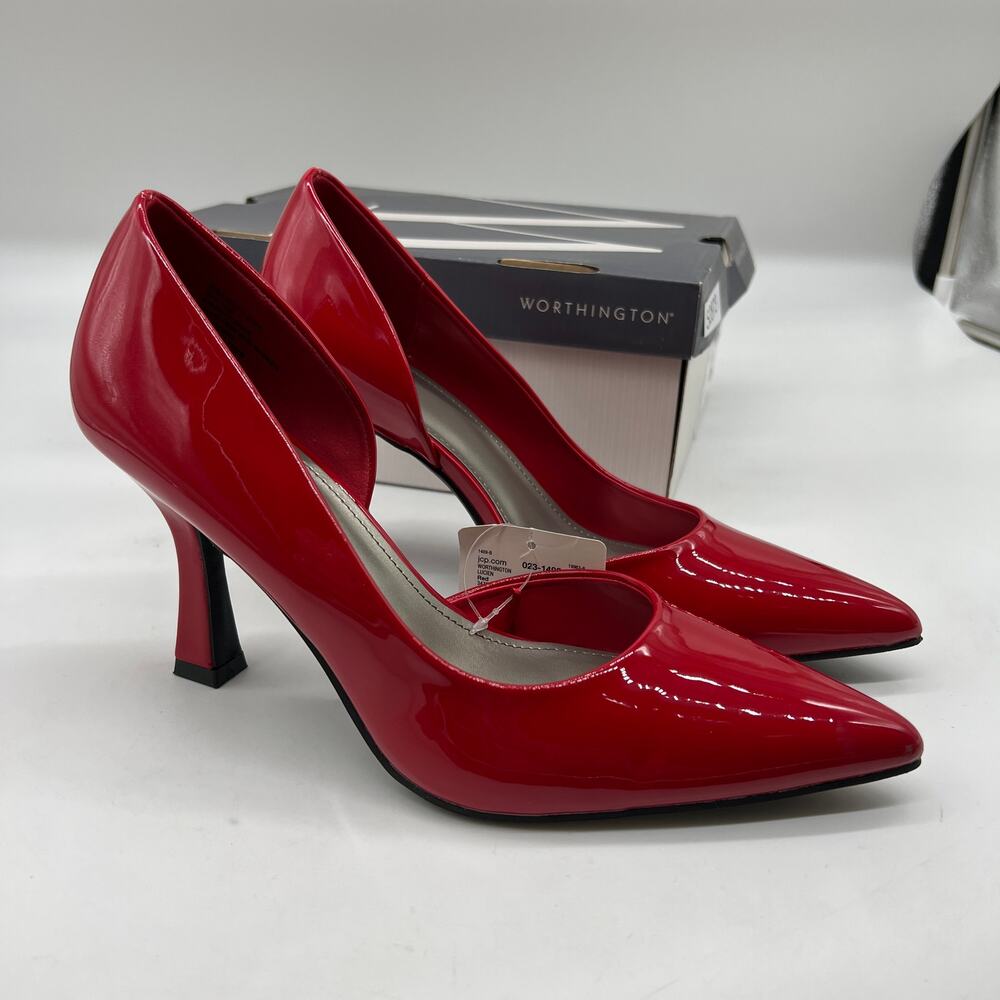 Worthington Lucien Women Red Shoes Size 9 MEDIUM